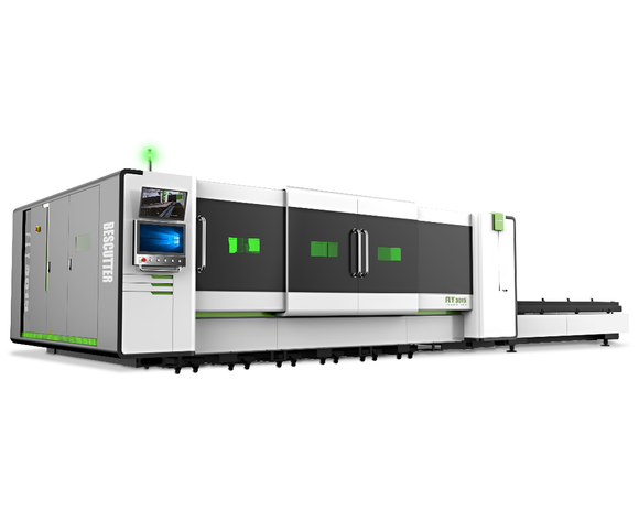 5'x10' Fly Speed Series Enclosed Fiber Laser with exchange table 2000W-6000W